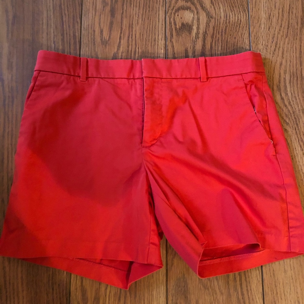 Banana Republic red shorts